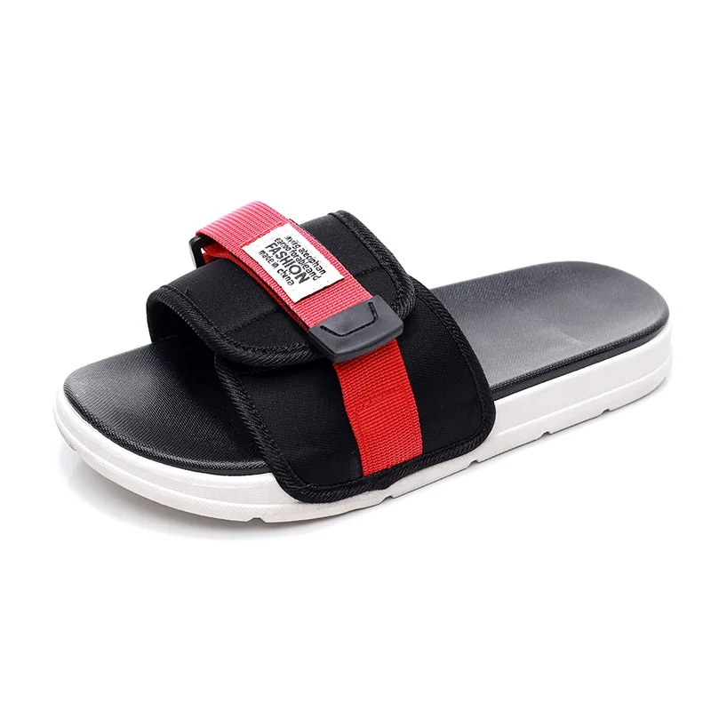 5 Color Men Slippers Summer Mens Shoes Casual Breathable Beach Sandals Slippers Wedge Flip Flops Men Slides Flat