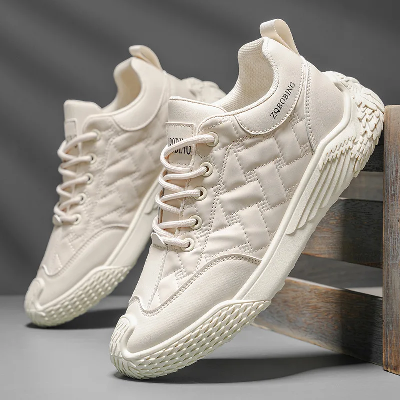 Men's Large Size Shoes Spring 2026 Korean Style Fashionable Sporty Trendy Comfortable Breathable Men's Footwear