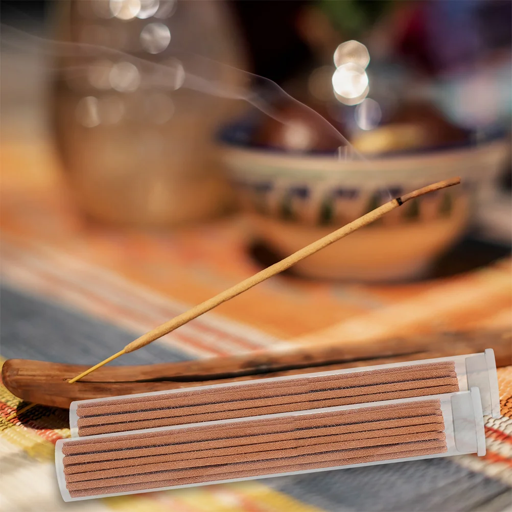 

10pcs Simple Organizer Transparent Acrylic Stick Tube Storage Barrel For Sandalwood Dustproof Incense
