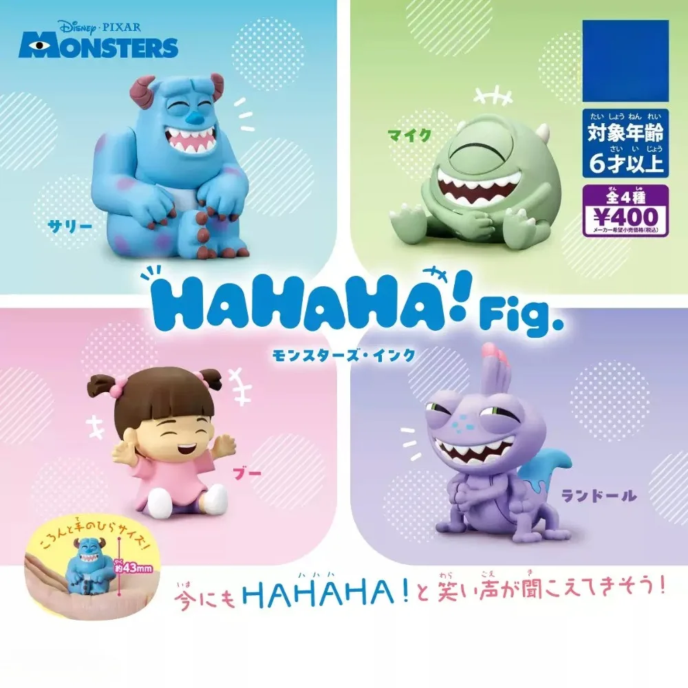 

Оригинальные аниме-фигурки Q-style Monsters Inc. в слепых коробках: Салли, Майк Вазовски, Бу. Миниатюрные фигурки для рабочего стола, подарки для детей, игрушки.