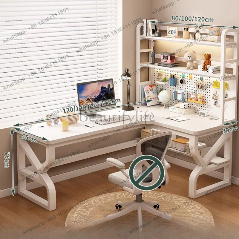 FG Executive Unique Office Desk White Gaming Design Nightstand Dining Office Desk Storage Modern Show Ufficio Trendy Furniture