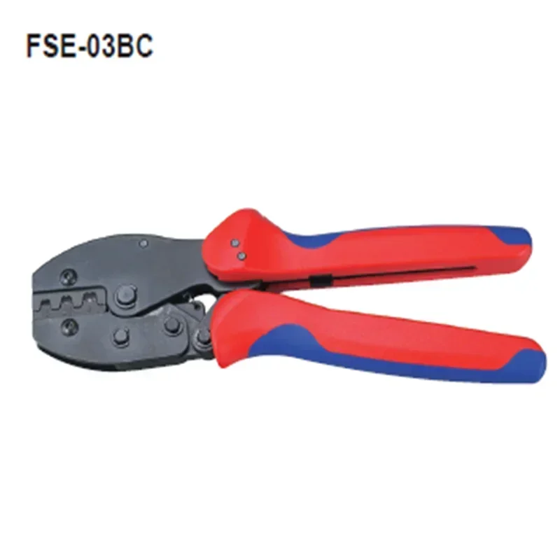 High Quality Non-Insulated Tabs And Receptacles Mini European Style Electrical Ratcheting Pliers Set FSE-03B / FSE-03BC