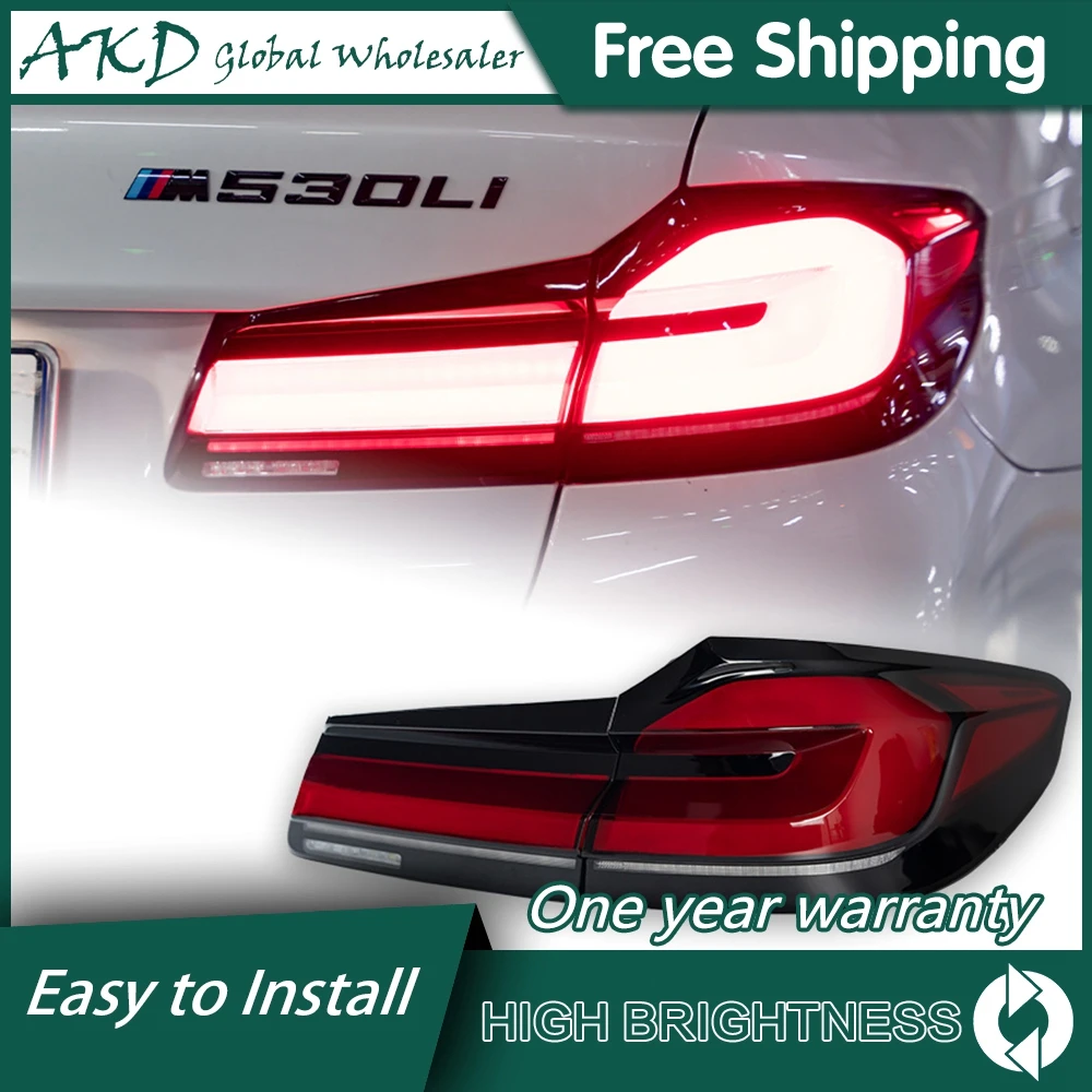 

Car For BMW G30 G38 2018-2021 Tail Lamp Led Fog Lights DRL Hella Tuning Light Car Accessories M5 525i 530i 535i F90 Tail Lights