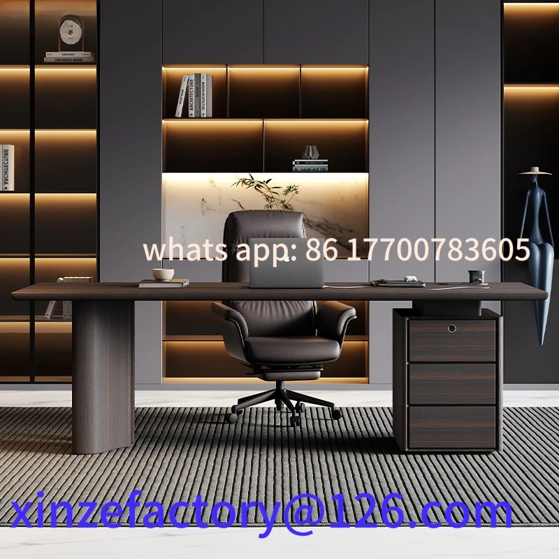 

Customizable solid wood adult household small apartment living room office computer desk