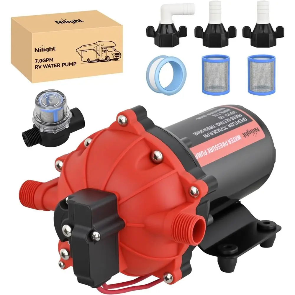 Rv Water Pump 12V C…