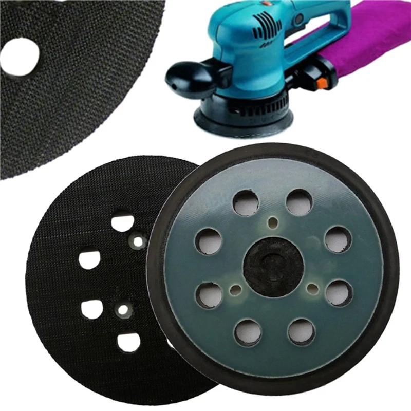 Base de orificio ABGG-8 para repuesto de lijadora de pista para 743081-8 Bo5030 Bo5031 Bo5041 Bo5010 Mt922 Mt944 M9202 Mt924 (8 piezas)