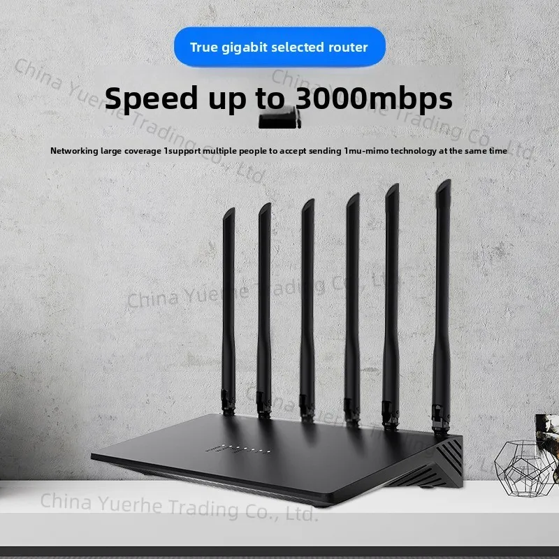 

Двухъядерный маршрутизатор Wi-Fi6 ax3000 интеллектуальный двухдиапазонный беспроводной MT7981B