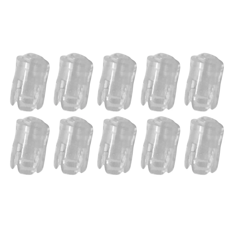 100Pcs 5Mm Led Light Emitting Diode Lampshade Light Guide Column Light Cap Protective Cover Led Transparent Lamp Cap