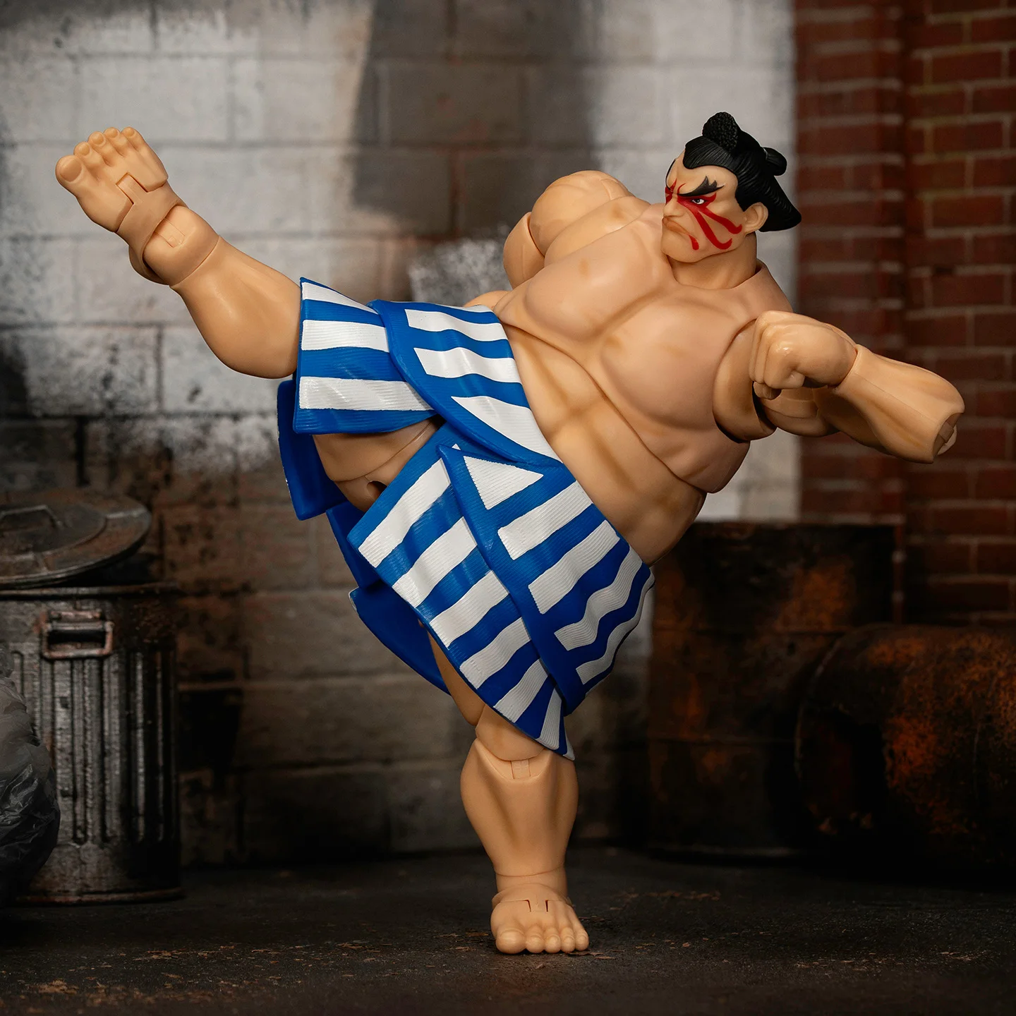 JADA 1/12 Scale Edmond Honda (Street Fighter) Action Figure – Officially Licensed Collectible JD35740