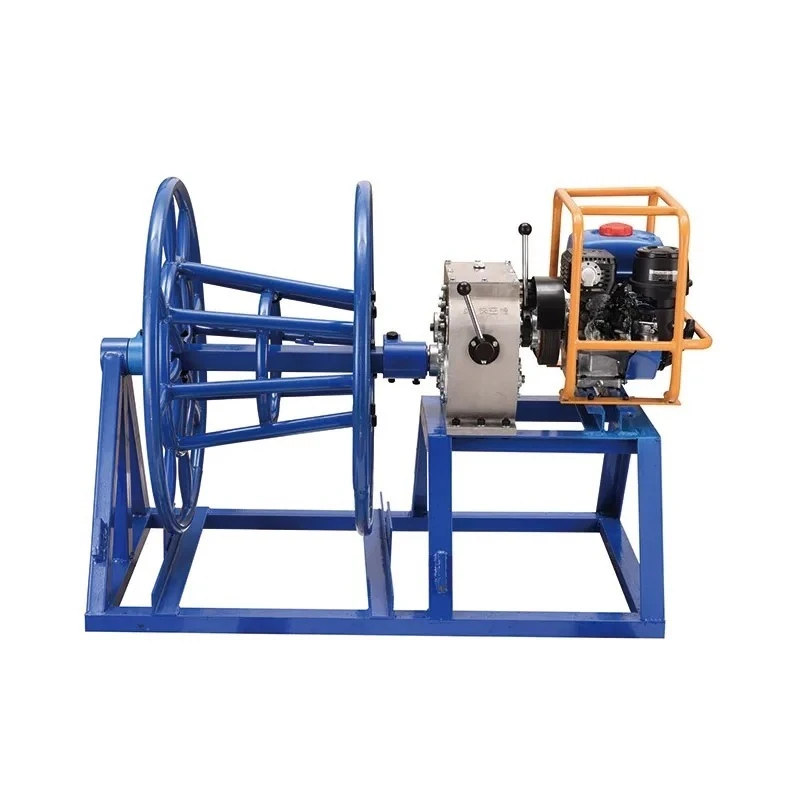 

1 ton power winch engine winch cable traction winch