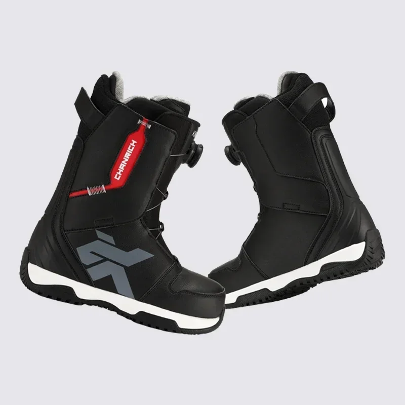 New 2025 Adult Ski Shoes Men Women Snow Boots Thermal Skiing Equipment Warm Boots Wire Buckle Models Fast Wear Snowboard Shoes