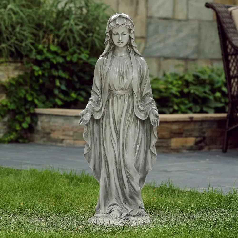 

Virgin Mary Statue,30''Religious Garden Statue,Angel Figurines Large Garden Statues,Mary Statue,Outdoor Statue,Garden Sculptures