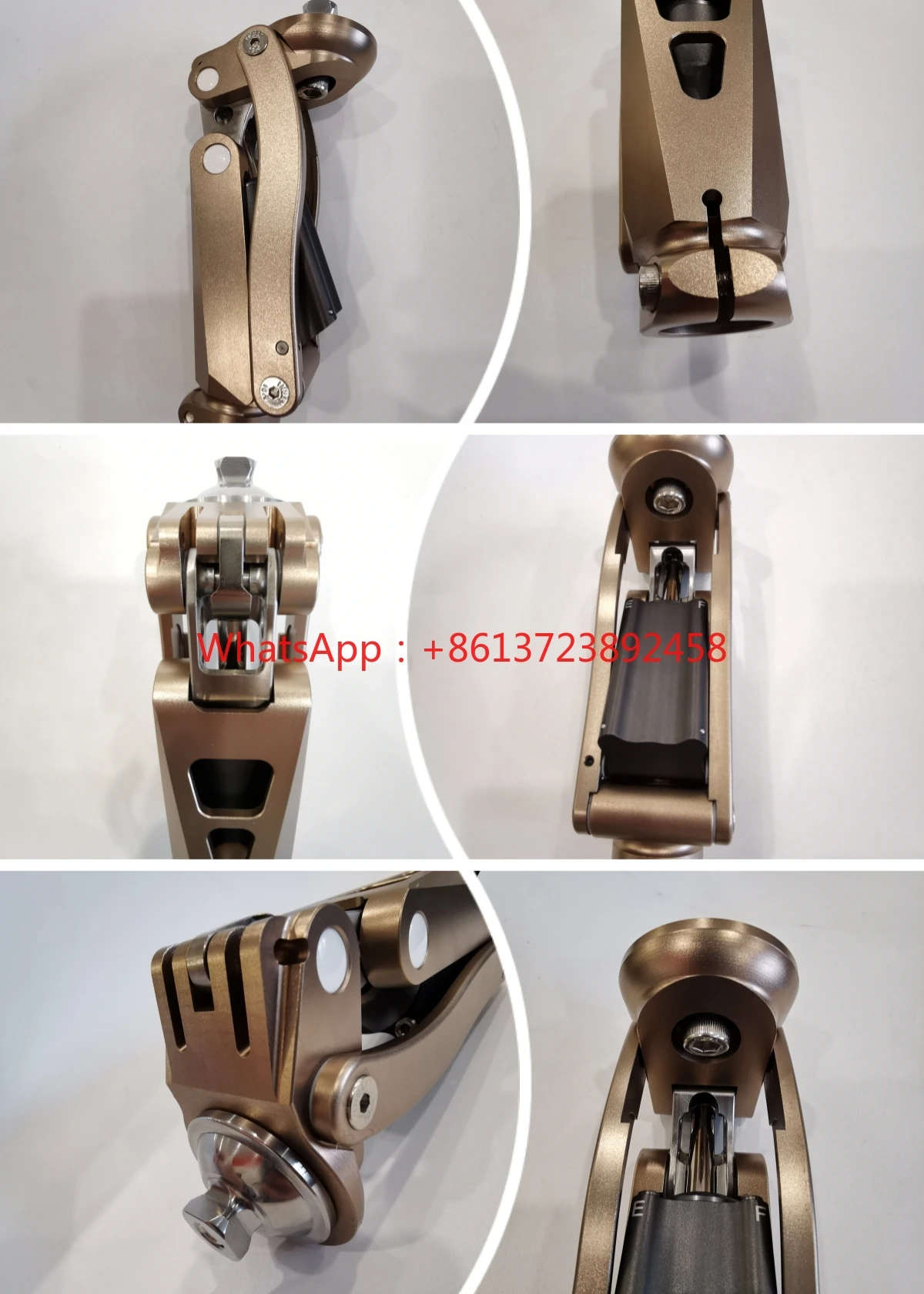 China Manufacturer Artificial Limbs Implant Prosthetic Knee Multi- link pneumatic knee joint for Leg Prosthesis