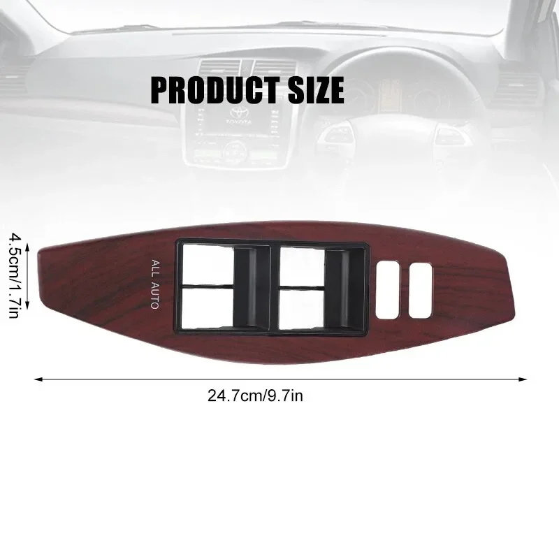 CHKK-CHKK Driver Right Door Window Switch Bezel Trim Panel Cover 74231-20310 74231-20310-C0 Fits Toyota Allion Premio 2007-2021