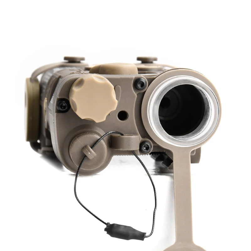 Tático ngal manequim náilon sem caixa de bateria funcional modelo para airsoft 20mm picatinny ferroviário ar acessório la23 peq