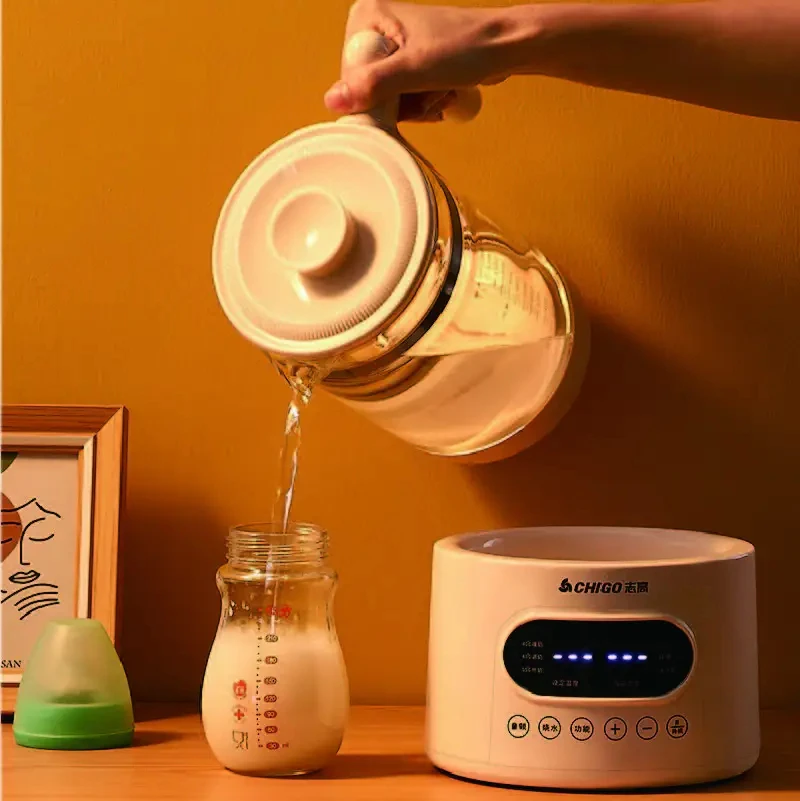 1300ml Infant Thermostatic Milk Regulator Baby Kettle 24H Keep Warm Pot Smart Milk Powder Heater 5 Gear Adjust Electric Kettle