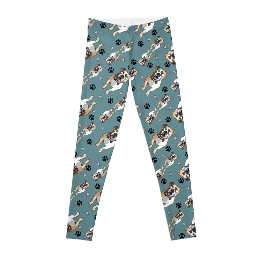 

Reggie the Bulldog Mix Leggings sport set Women's pants Womens Leggings