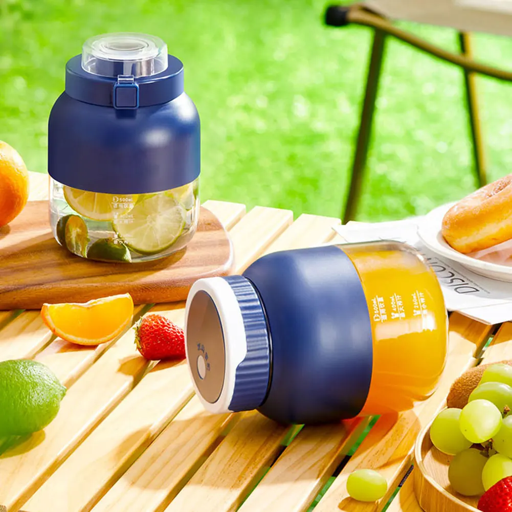 

Rechargeable Portable Juicer Cup Efficient Juicing User Friendly Outdoor Camping Kitchen Essential