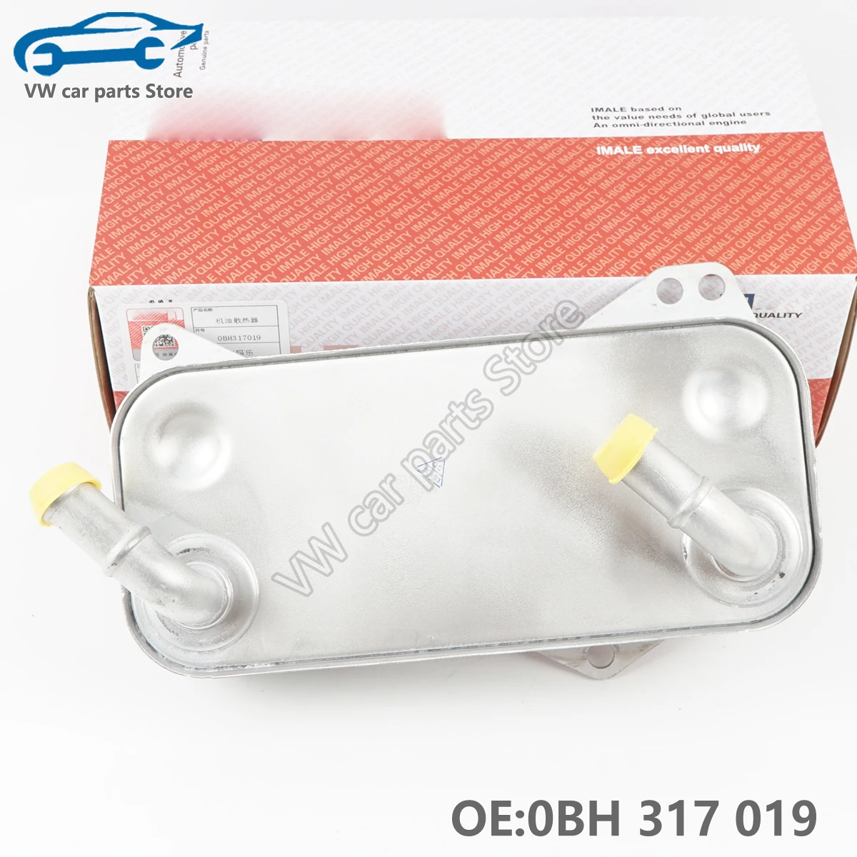 Engine Cooling Oil Cooler 0BH317019A 0BH317019 For VW Sharan Tiguan For Audi Q3 For Seat 2.0T 0BH 317 019 AL OBH317019