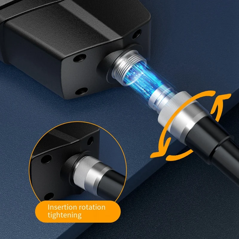 Endoscopio Industrial automotriz cámara de inspección de boroscopio de coche HD 1080p, pantalla IPS de 4,3 pulgadas, Cable semirrígido, fácil de usar