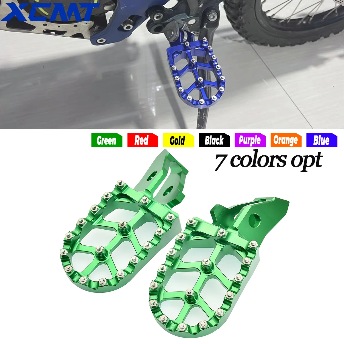 

Motorcycle Footrest For Surron Ultra Bee Sur-Ron Foot Pegs Footpegs Rests Pedals Pegs Electric Vehicle Enduro Dirt Bike Parts