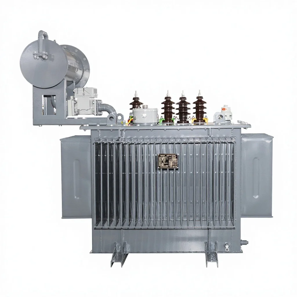Oil Immersed Transformer High Efficiency Three Phase Oil Filled Transformer Electrical Distribution Equipment Customized