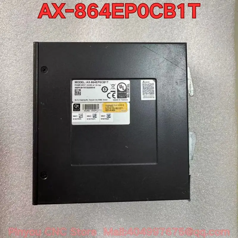El prueba de función del controlador PLC AX-864EP0CB1T de segunda mano es normal