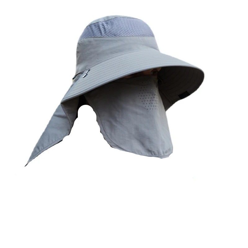 Sunscreen Men's Fishing Summer Fisherman's Hat, Outdoor Mountaineering, Face Protection, UV Protection, and Sunshade Hat