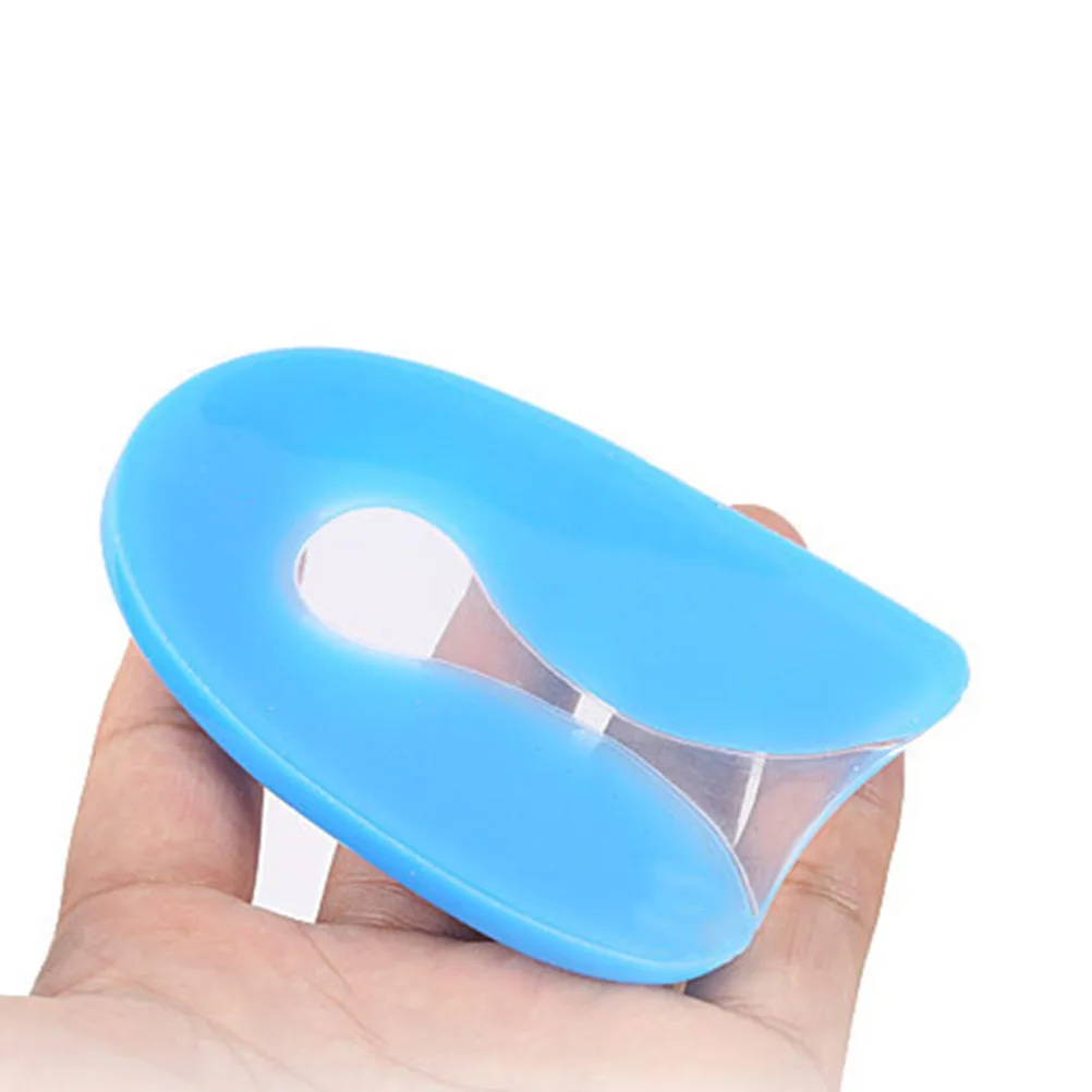 

U-Shaped Heel Pad Silicone Cushions Size Shock Absorption Anti-Slip Insoles For Women Shoes Foot Care Tools Heel Mat