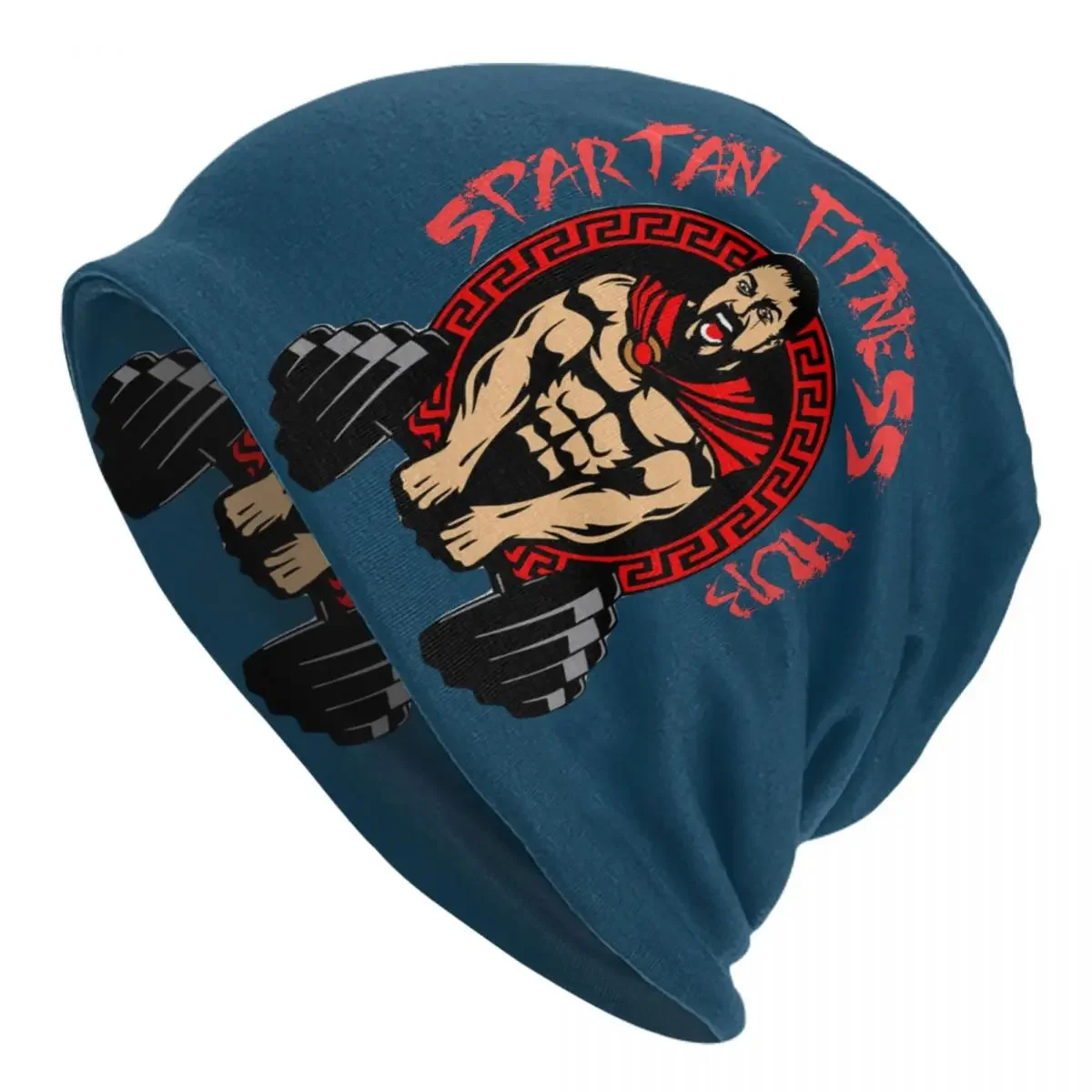 Spartan Gym Skullies Beanies Caps For Men Women Unisex Winter Warm Knitting Hat Adult Bodybuilding Fitness Muscle Bonnet Hats