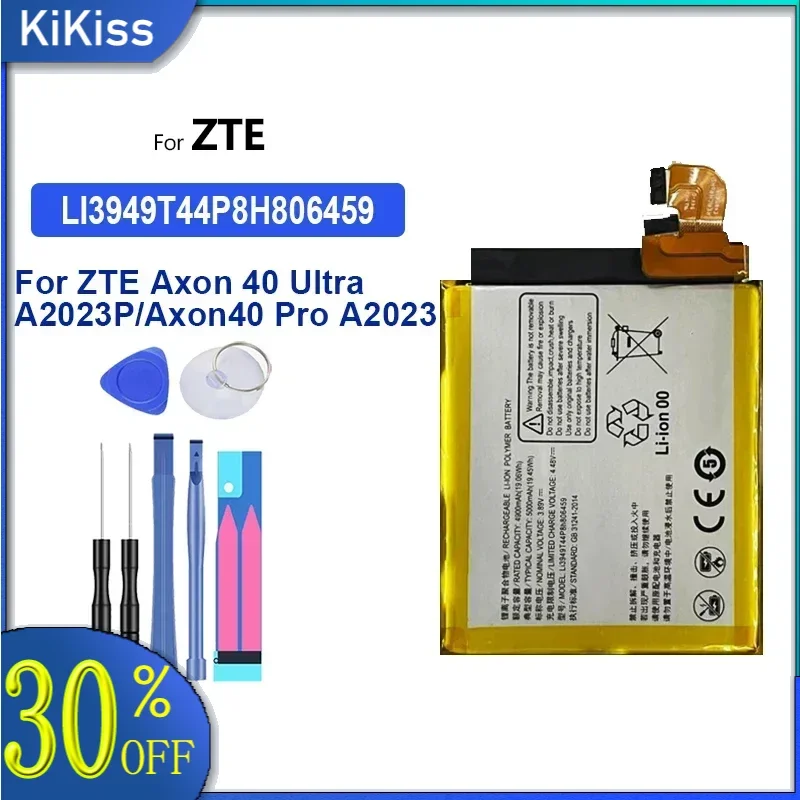 Battery 5000mAh LI3949T44P8H806459 For ZTE Axon 40 Ultra 40ultra A2023P 40 Pro 40pro A2023