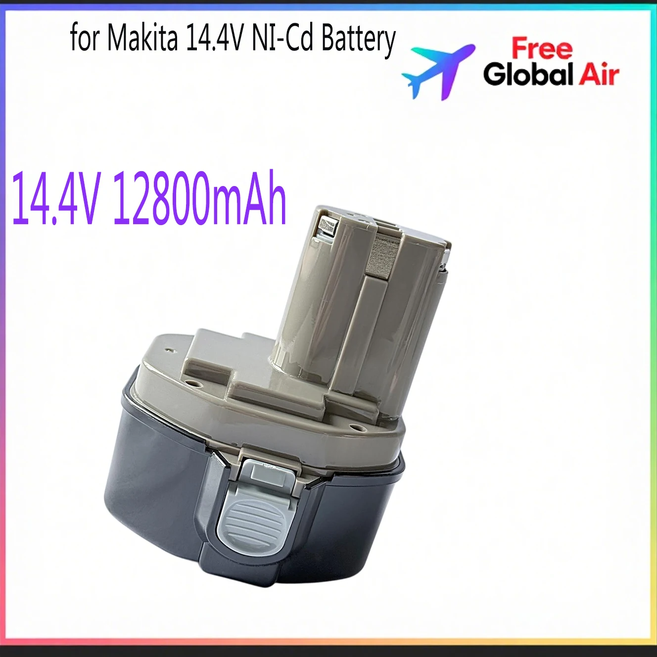 

Новинка для Makita 14,4 В NI-Cd 12800 мАч Сменный аккумулятор для аккумулятора Makita 14,4 В PA14 1420 1422 1433 1434 1435 1435F 192699-A