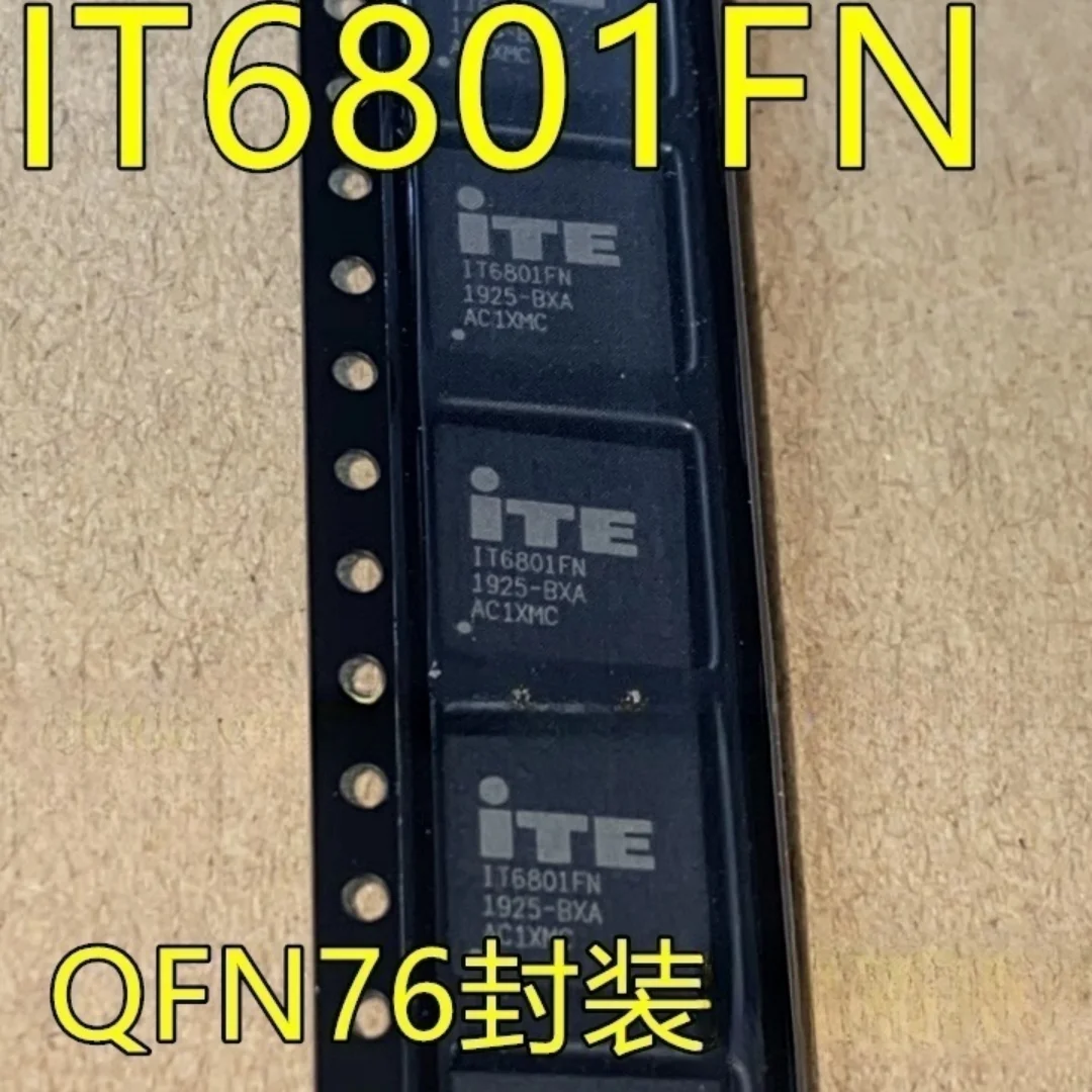 IT6801FN IT6801 QFN76 Single-Port HDMI Receiver Chip, Imported, Can Be Directly Filmed, Imported