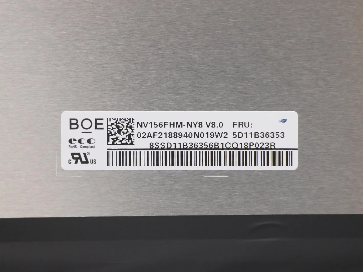 15.6 IPS Laptop LCD Screen 165Hz NV156FHM-NY8 / NY0 Fit B156HAN12.H LP156WFG-SPT2   Upgrade Gaming Display Replacement 40pin
