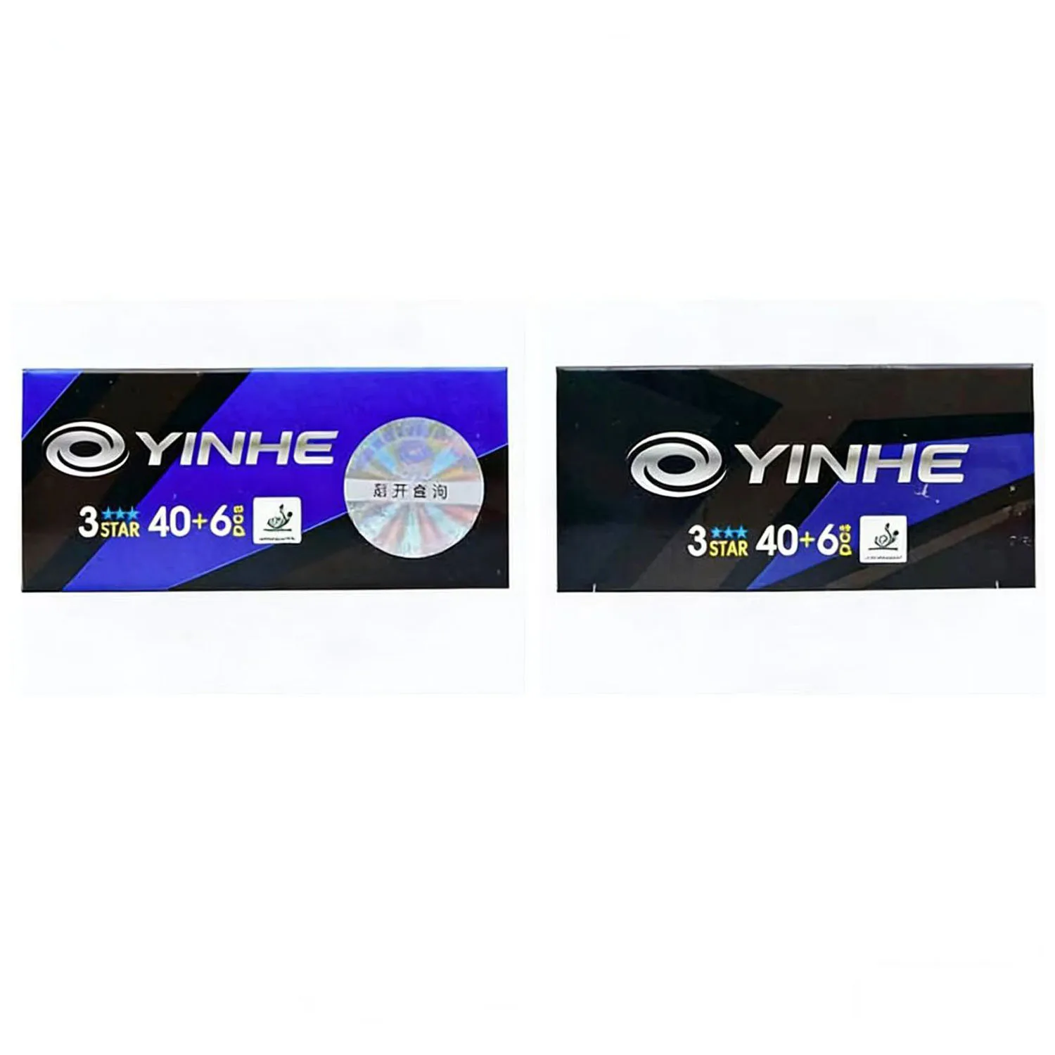 Yinhe Galaxy 3stars Original White Balls 40+ New Materials Plastic Seamless Ping Pong Balls Official Ball Of World Games