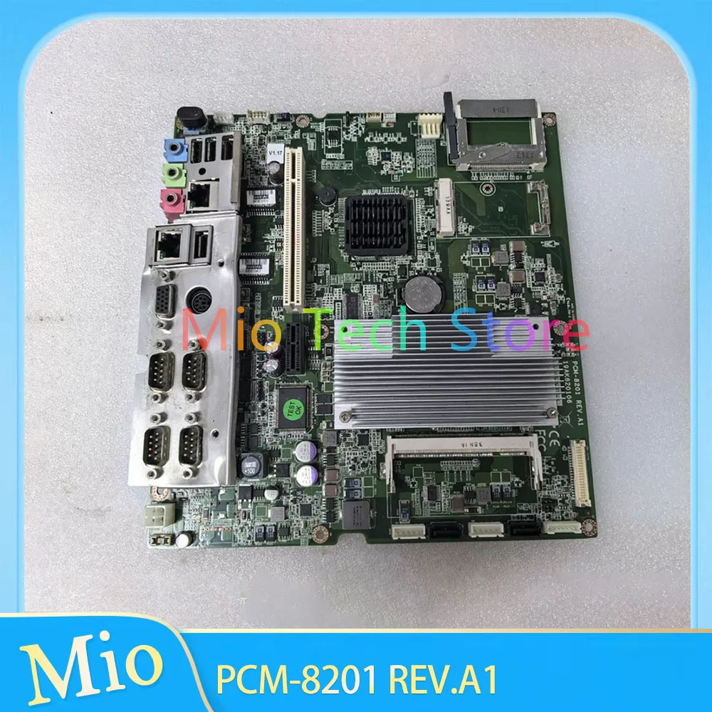 Dual port industrial all-in-one machine PPC-L128 device motherboard PCM-8201 REV.A1