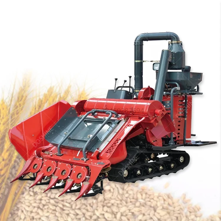 Hot Sale Tractor Mounted Maize Harvesting Machine Rice Combine Harvester