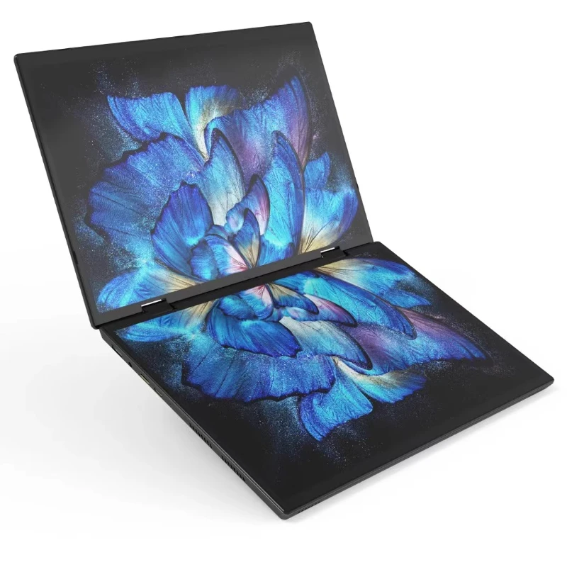 

Folding screen laptop dual screen business office entertainment stock trading multi-screen touch