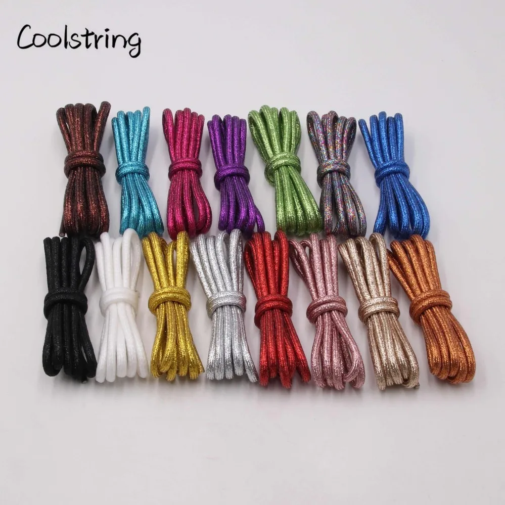 Шнурки Coolstring металлические, однотонные