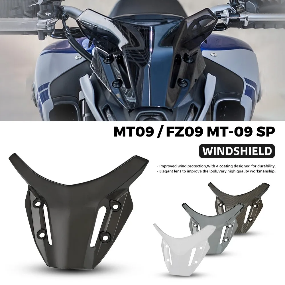

2023 2022 2021 лобовое стекло для YAMAHA MT-09 FZ-09 MT09 FZ09 MT FZ 09, аксессуары для мотоциклов, дефлекторы ветрового стекла fz09 mt09
