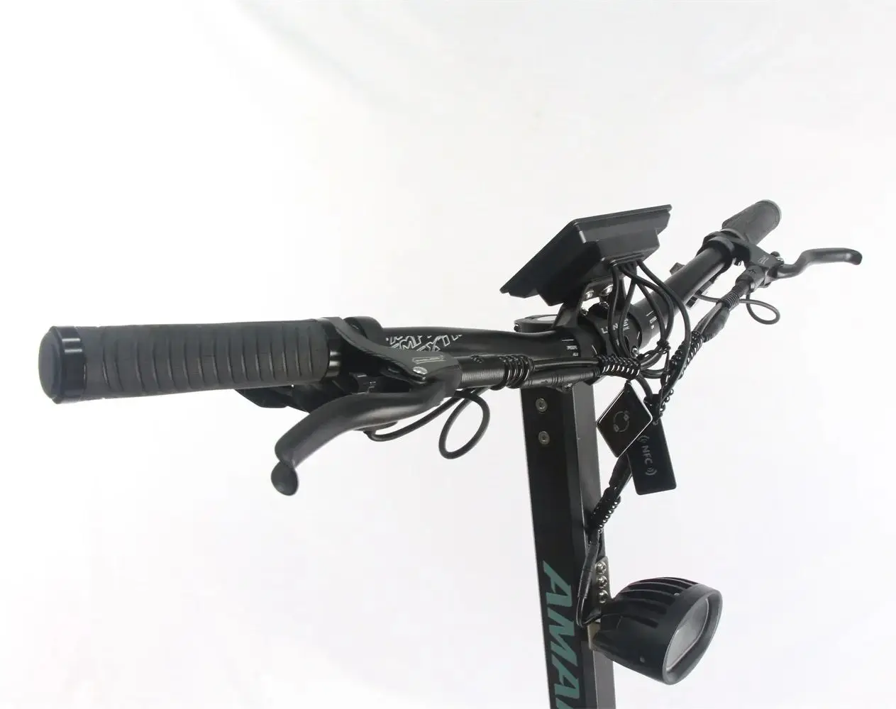 Amakou 11 بوصة 9000 واط 72 فولت 40 أمبير 105 كم/ساعة 120 كجم المدى سبيكة الإطار TFT شاشة LCD محركات مزدوجة سكوتر كهربائي قوي للبالغين #6