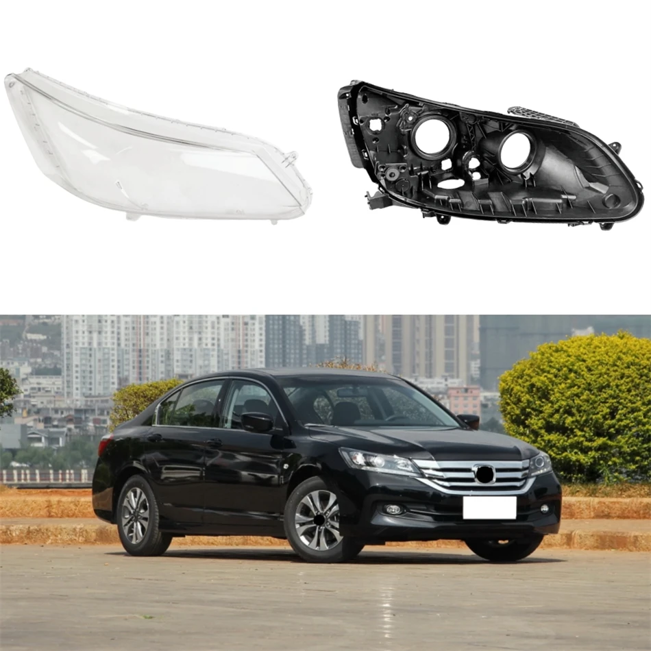 

Для Honda Accord 9-го поколения 2014 2015 автоаксессуары резиновая крышка фары черный дом