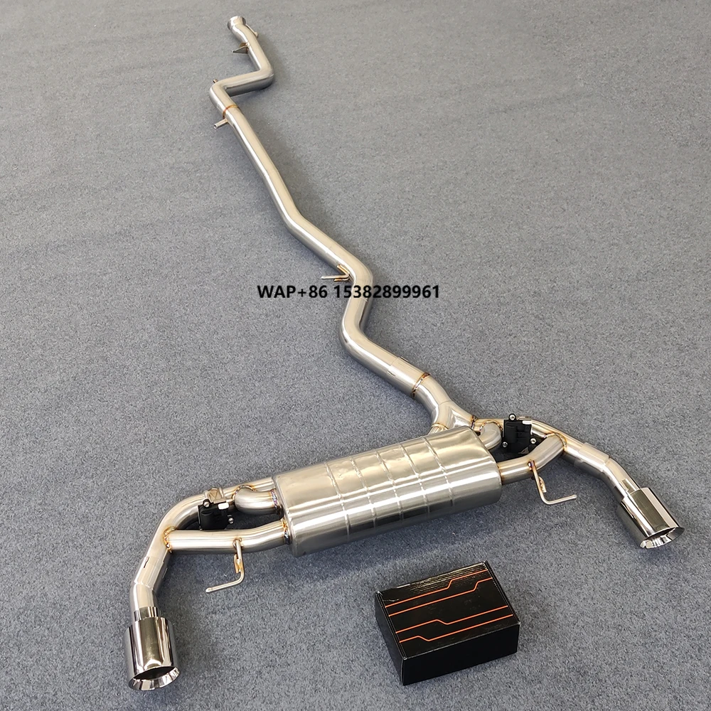 

Выхлопные трубы Catback из нержавеющей стали SS304 или титана для 325i/330i G20/G28 B48/2.0T/B58/3.0T 2020-2024 с клапаном Valvetronic, заводской глушитель MM