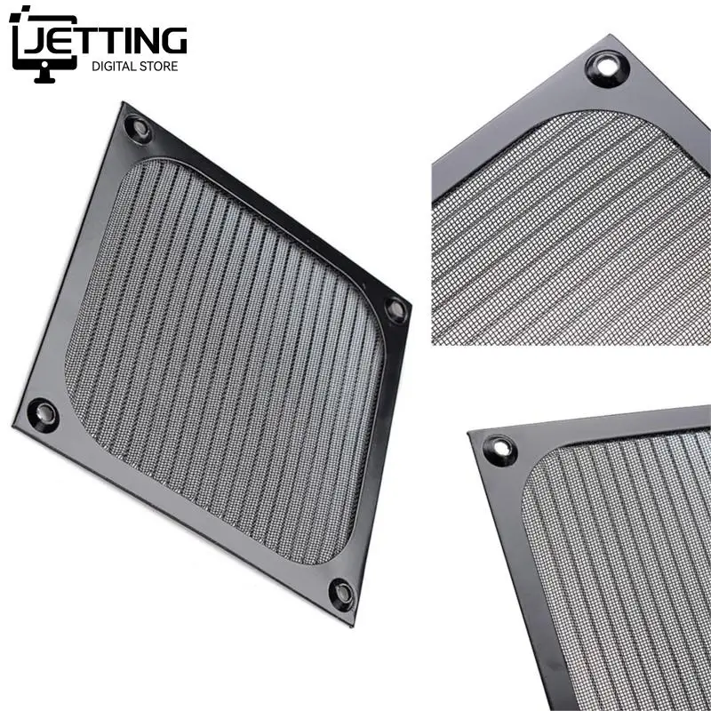 120mm PC Computer Fan Kühlung Staubdicht Staub Filter Fall Aluminium Grill Schutz