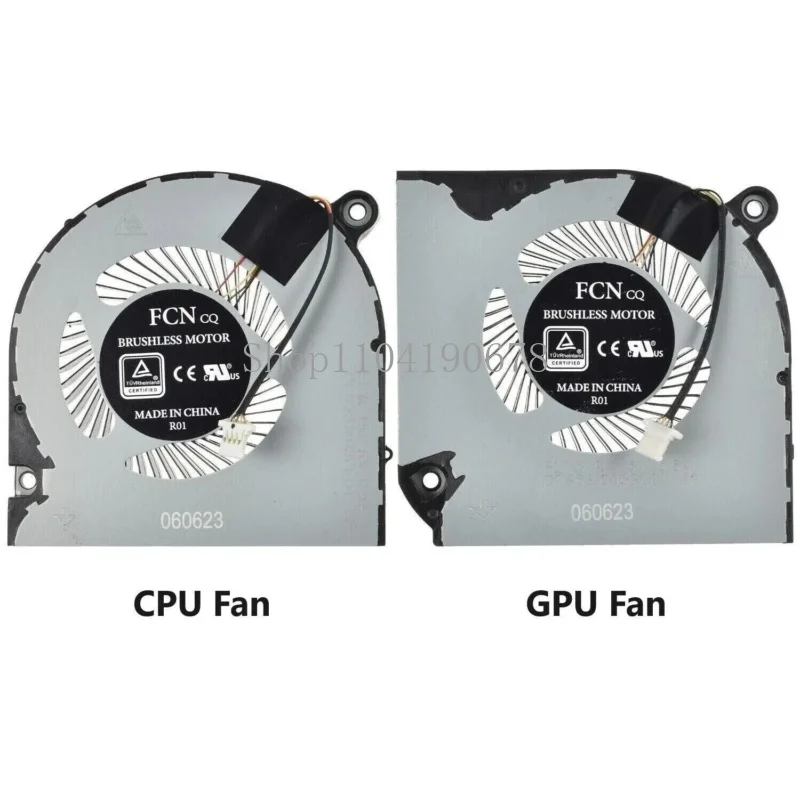 Replacement  for Acer Nitro AN515-43 AN515-54 AN517-51 AN715-51 CPU GPU Cooling Fans