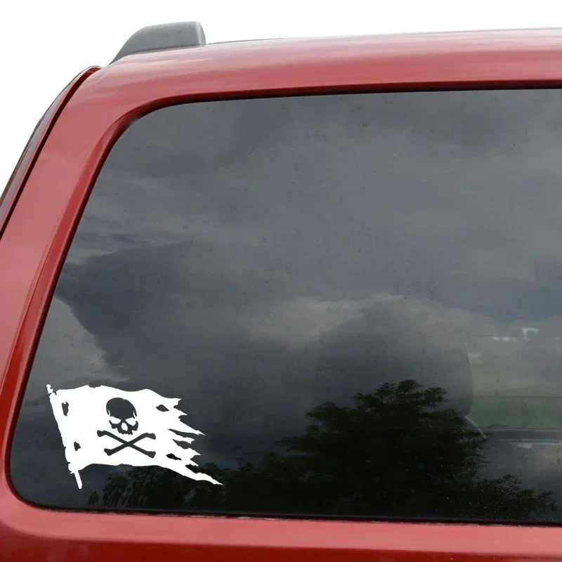 Happy Roger Pirate Flag, self-adhesive stickers, car vinyl decals, waterproof decorative beauty