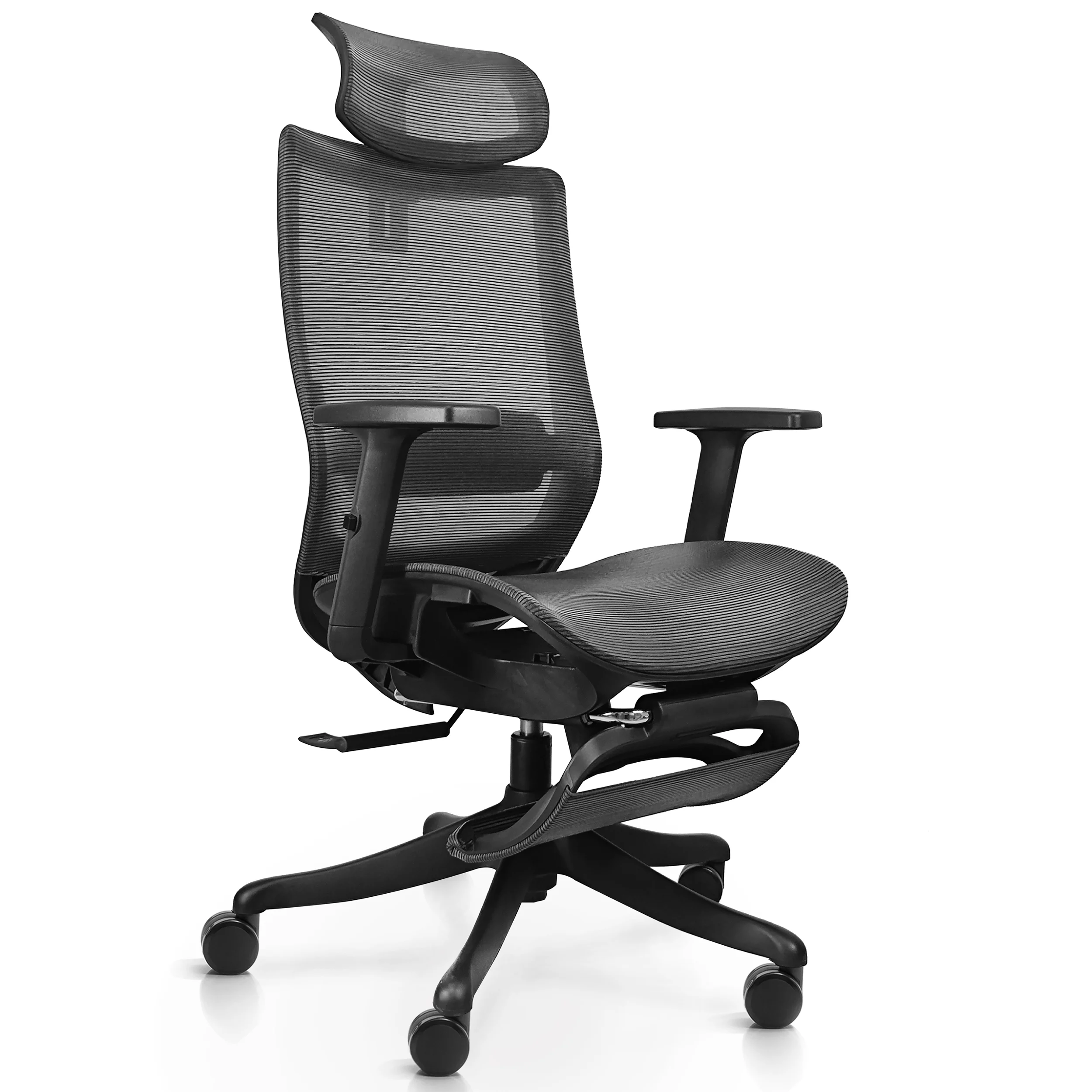 High quality high back chair with footrest Swivelling reclining ergonomic  Office furniture Executive chair