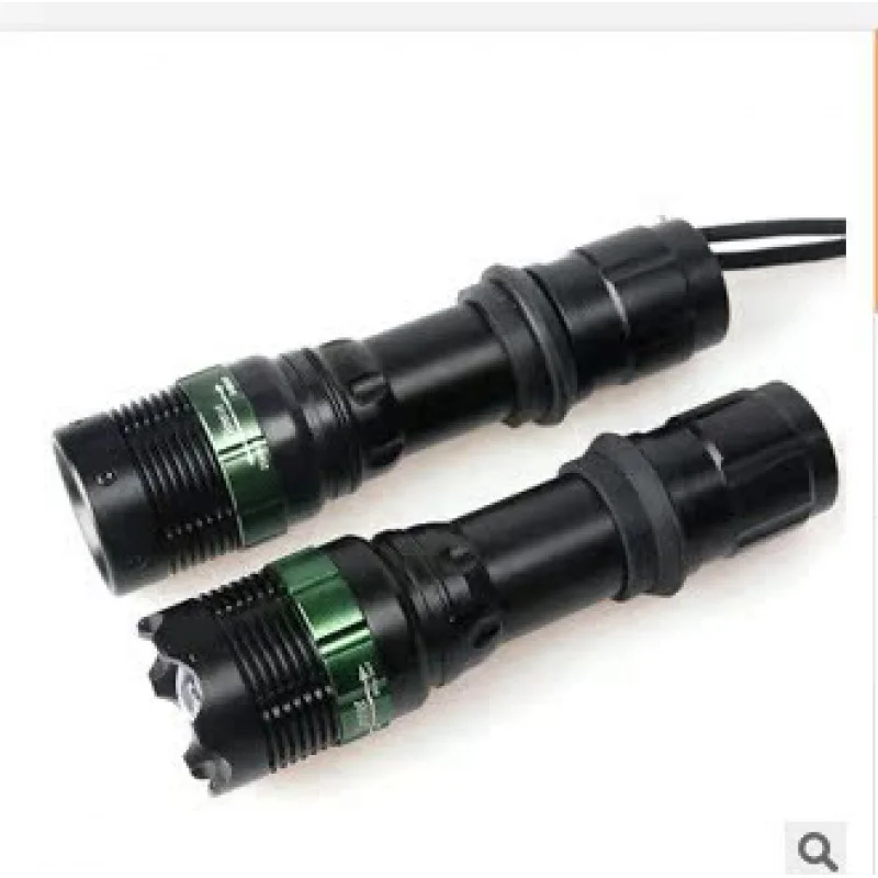 

Power Torch Rotating Focusing Zoom Flashlight Remote Charging Waterproof Aluminum Alloy Hand Lamp