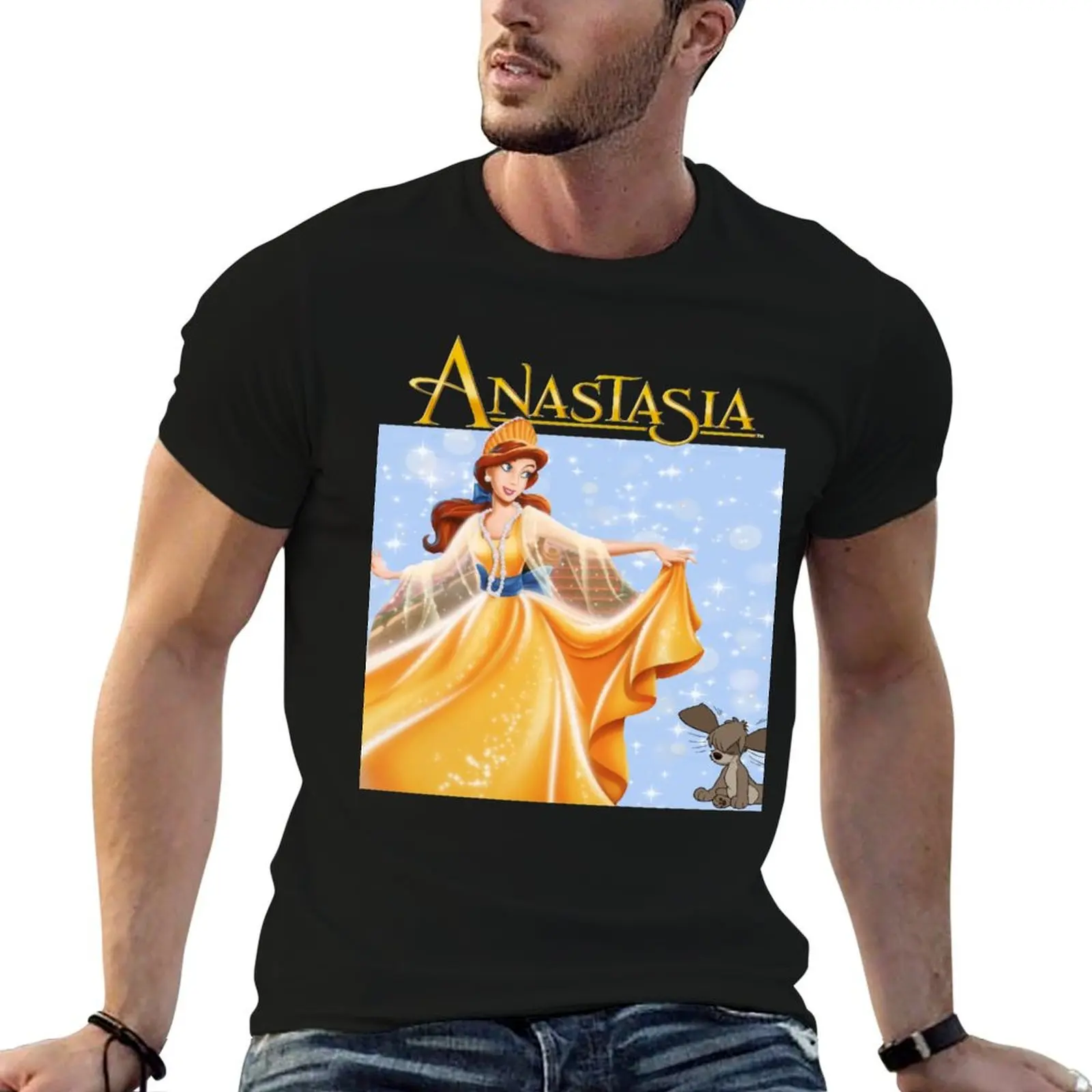 The Relive Princess Anastasia Nikolaevna Romanov Carl Cox T-Shirt blue archive Blouse summer top clothing for men