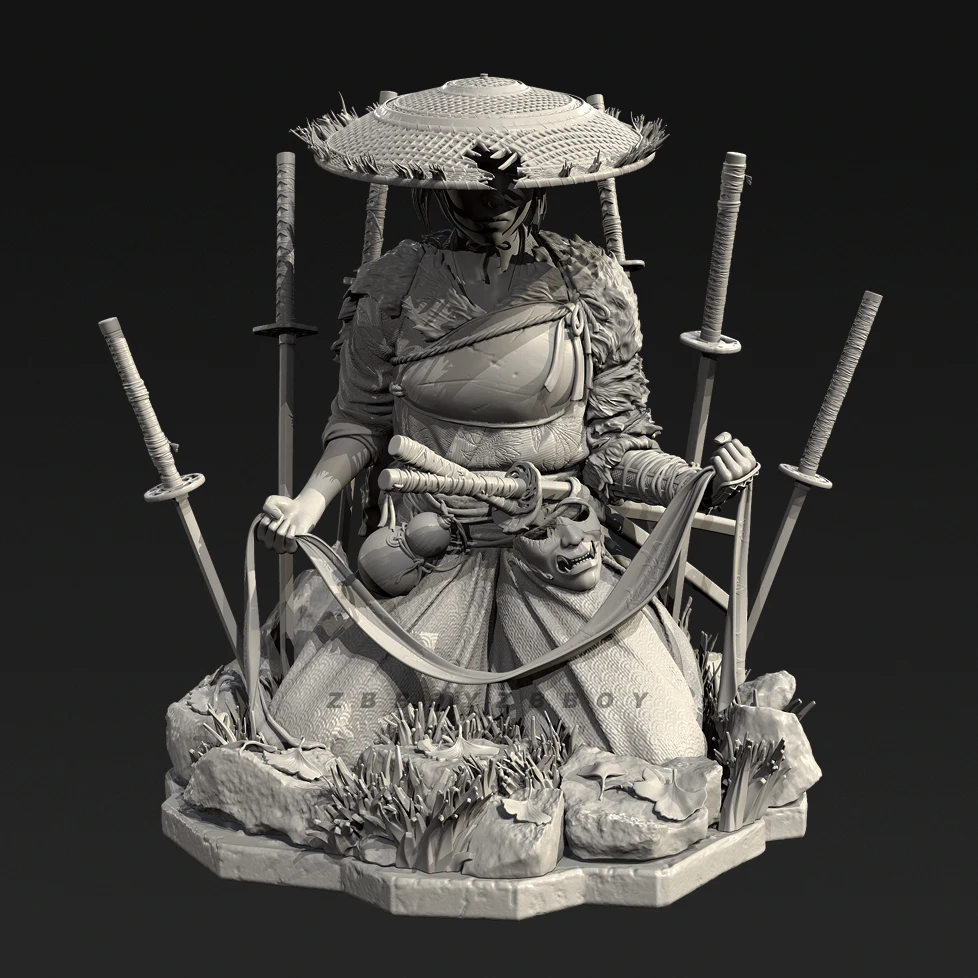 

Общая высота 70 мм, 90 мм, 115 мм. Комплект модели из смолы, самостоятельная сборка и цветная (3D-печать) TD-7616/3D.